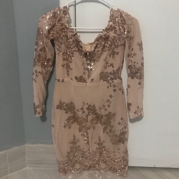 Cream party dress - Picture 4 of 4